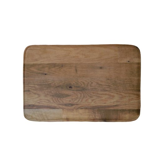 Tapis De Bain Faux Bois Planks Bain Mat (Devant)