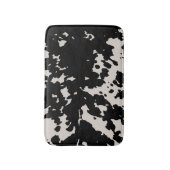 Tapis De Bain Faux Cowhide Black Spots Pays Ouest (Devant (Vertical))