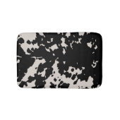 Tapis De Bain Faux Cowhide Black Spots Pays Ouest (Devant)