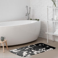 Faux Cowhide Black Spots Pays Ouest