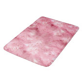 Tapis De Bain Faux Faux Rose (Angle)