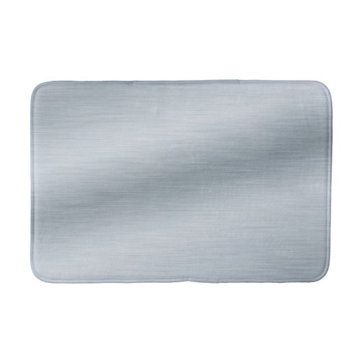 Tapis De Bain Faux fond en argent brossé (Devant)
