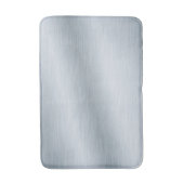 Tapis De Bain Faux fond en argent brossé (Devant (Vertical))