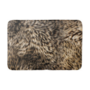Tapis De Bain Faux fourrage Brown