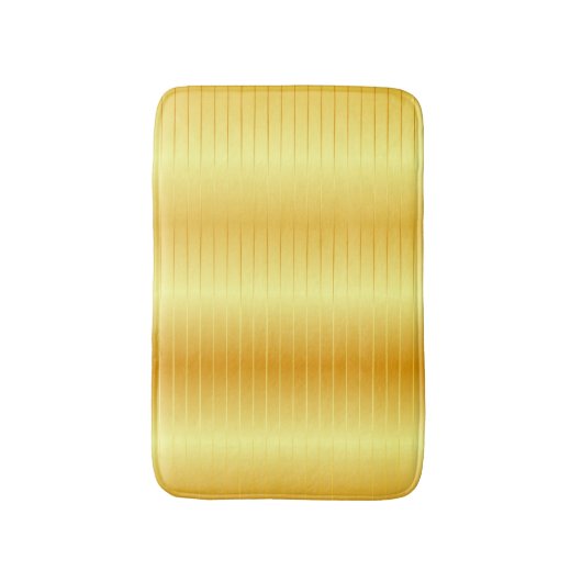 Tapis De Bain Faux Gold Personnalisé Modèle tendance (Devant (Vertical))