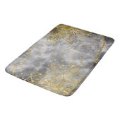 Tapis De Bain Faux Gold Star Mandala Bath Mat Large (Angle)