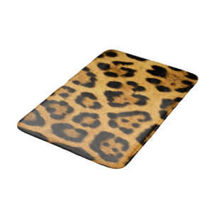 Tapis De Bain Faux Jaguar Peau Salle de bain Mat