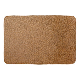 Tapis De Bain faux look en cuir