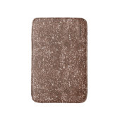 Tapis De Bain Faux Rose Gold Sparkie Parties scintillant Mat (Devant (Vertical))