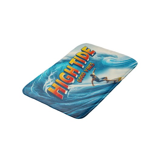 Tapis De Bain Faux Wrapped Canvas Print (Angle)