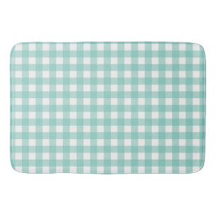 Tapis De Bain Faye et Lauren Green Plaid
