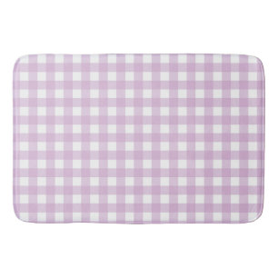 Tapis De Bain Faye et Lauren Pink Plaid