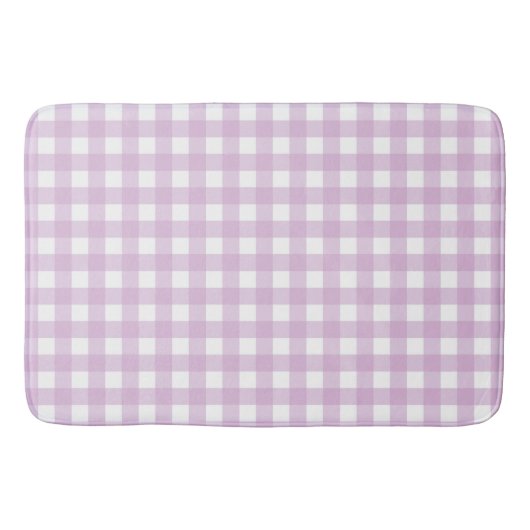 Tapis De Bain Faye et Lauren Pink Plaid (Devant)