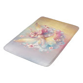 Tapis De Bain Fée douce Fée Jaune Princesse Filles (Angle)