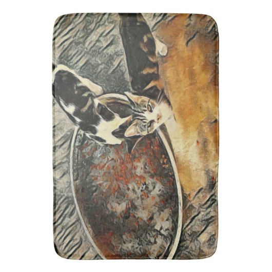Tapis De Bain Feeding Time ! (devant Vertical)