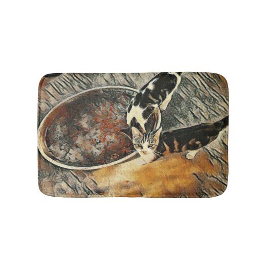 Tapis De Bain Feeding Time ! (Devant)