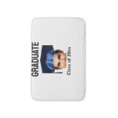 Tapis De Bain Félicitations diplômé ajouter nom année texte (Devant (Vertical))