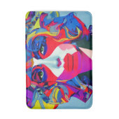 Tapis De Bain Femme Abstraite (Devant (Vertical))