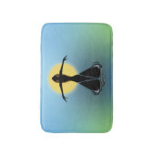 Tapis De Bain Femme en fleurs (Devant (Vertical))
