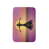 Tapis De Bain Femme en fleurs (Devant (Vertical))