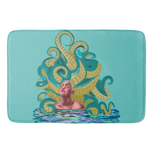 Tapis De Bain Femme Octopus Bath Mat (Devant)