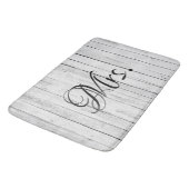 Tapis De Bain Femme - Son et ses Mr et Mme Bride Groom Rustic (Angle)