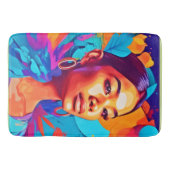 Tapis De Bain Femmes colorées Dada Art (Devant)