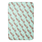 Tapis De Bain Fentes bébé accrochées au Motif d'arbre (devant Vertical)