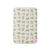 Tapis De Bain Fer à repasser Lave-linge patten (Devant (Vertical))
