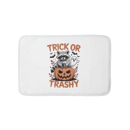 Tapis De Bain Feral Halloween Trick ou Trashy (Devant)