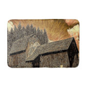 Tapis De Bain Ferme ancienne ferme primitive du pays occidental (Devant)