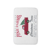 TAPIS DE BAIN FERME DE NOËL CAMION ROUGE (Devant (Vertical))