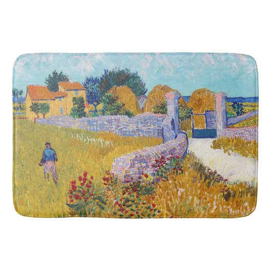 Tapis De Bain Ferme en Provence, Van Gogh (Devant)