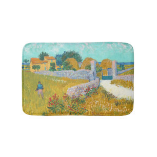 Tapis De Bain Ferme en Provence - Vincent van Gogh