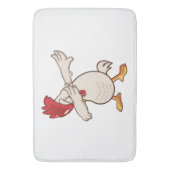 Tapis De Bain Fermier de Dabbing de poulet Danse Dab (devant Vertical)