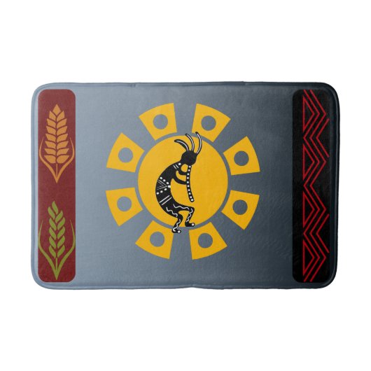 Tapis De Bain Fertilité de récolte Sun Kokopelli (Devant)