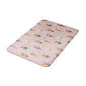 Tapis De Bain Festif Animal amis Motif de Noël (Angle)