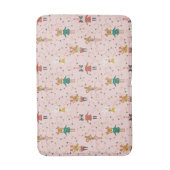 Tapis De Bain Festif Animal amis Motif de Noël (Devant (Vertical))