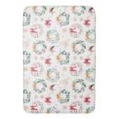 Tapis De Bain Festif des couronnes de Noël (devant Vertical)