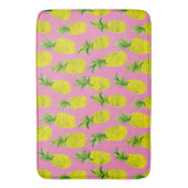 Tapis De Bain Fête d'ananas tropical fruité fun (devant Vertical)