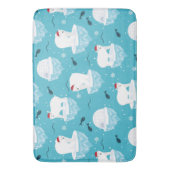 Tapis De Bain Fête de l'ours polaire (devant Vertical)