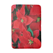 Tapis De Bain Fête de Poinsettia (Devant (Vertical))