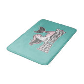 Tapis De Bain fête de sirène Blue Bath Mat (Angle)