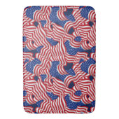 Tapis De Bain Fête des étoiles et des rayures (devant Vertical)