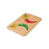 Tapis De Bain Fête des Mexicains Morts (Angle)