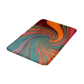 Tapis De Bain Fête tourbillonnante...... (Angle)