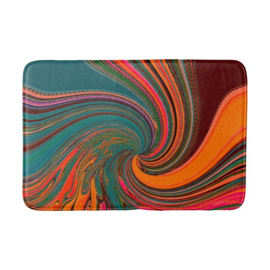 Tapis De Bain Fête tourbillonnante...... (Devant)