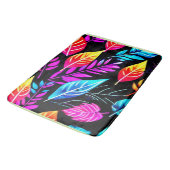 Tapis De Bain Feuillage tropical : Art feuille (Angle)
