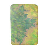 Tapis De Bain Feuillage vert, verdure estivale, nature (Devant (Vertical))
