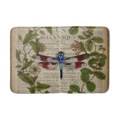 Tapis De Bain feuille botanique moderne vintage (Devant)